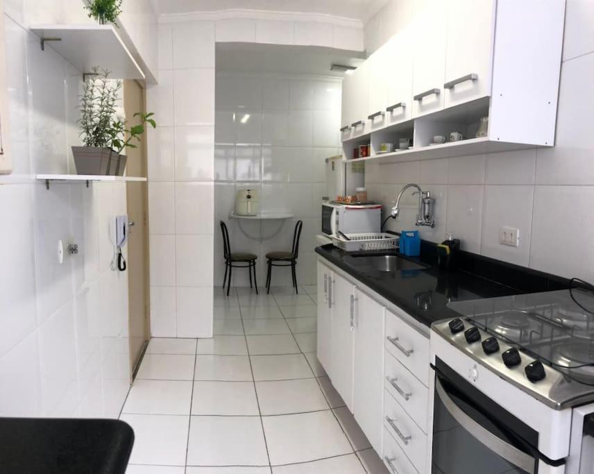 Apartamento quadra da praia - Pitangueiras Guarujá Exterior foto