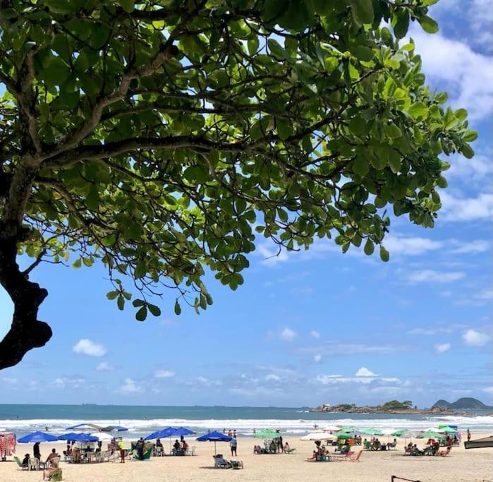 Apartamento quadra da praia - Pitangueiras Guarujá Exterior foto